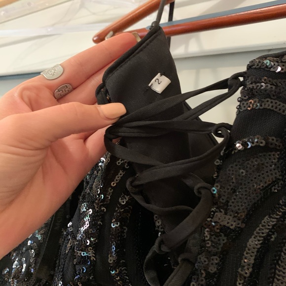 Gorgeous Black Morliee Long Prom/Homecoming Dress - Picture 11 of 11